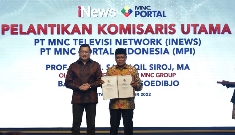 Foto-Foto Pelantikan Said Aqil Siroj sebagai Komisaris Utama iNews dan MPI - Bagian 1