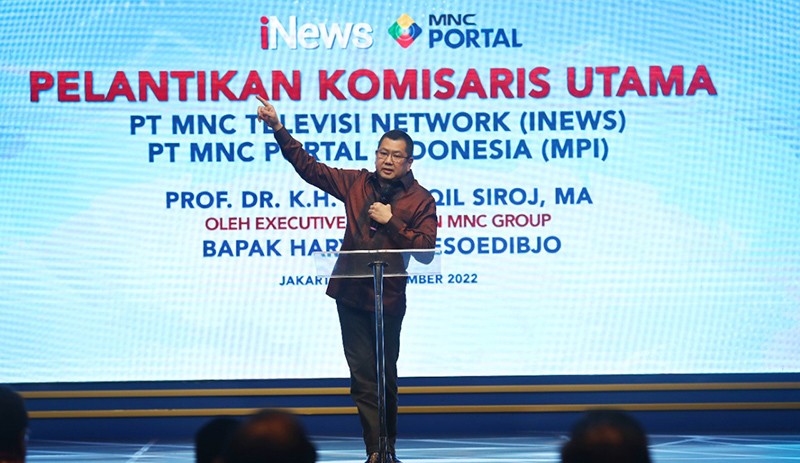 Foto-Foto Pelantikan Said Aqil Siroj sebagai Komisaris Utama iNews dan MPI - Bagian 3