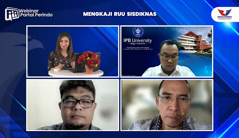 Webinar Partai Perindo ^Mengkaji RUU Sisdiknas^ - Bagian 1