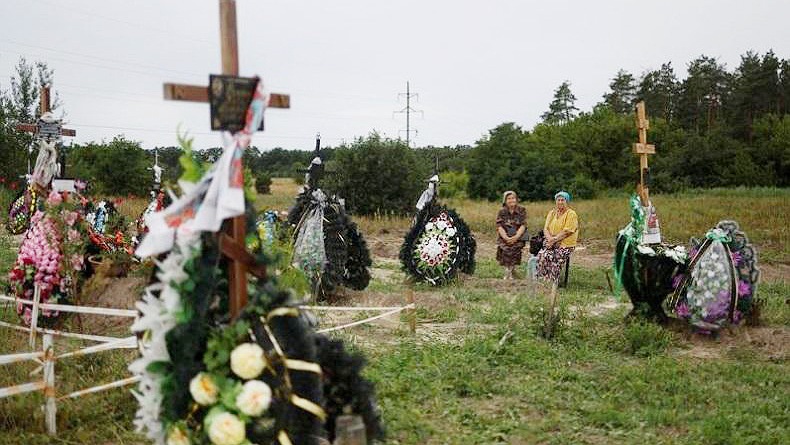 Ngeri, Kuburan Massal Berisi Lebih dari 440 Mayat Ditemukan di Kota Izium Ukraina