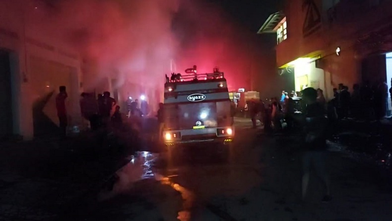 Gudang Telur dan Beras di Pasar Cikurubuk Tasikmalaya Terbakar, Diduga akibat Korsleting Listrik