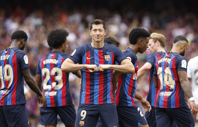 Hasil Barcelona Vs Elche: Lewandowski Tambah Tabungan Gol, Blaugrana Menang Telak