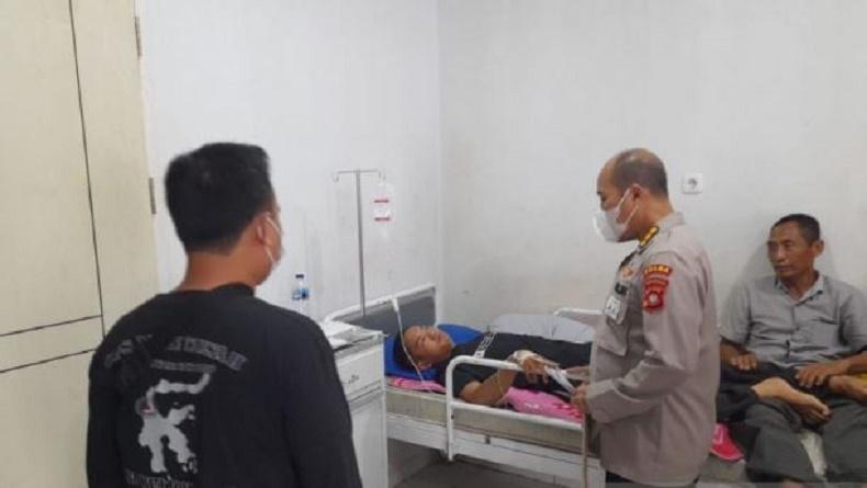 Dor, Polisi di Gorontalo Tertembak Senjata Pelontar Gas Air Mata di Kepala