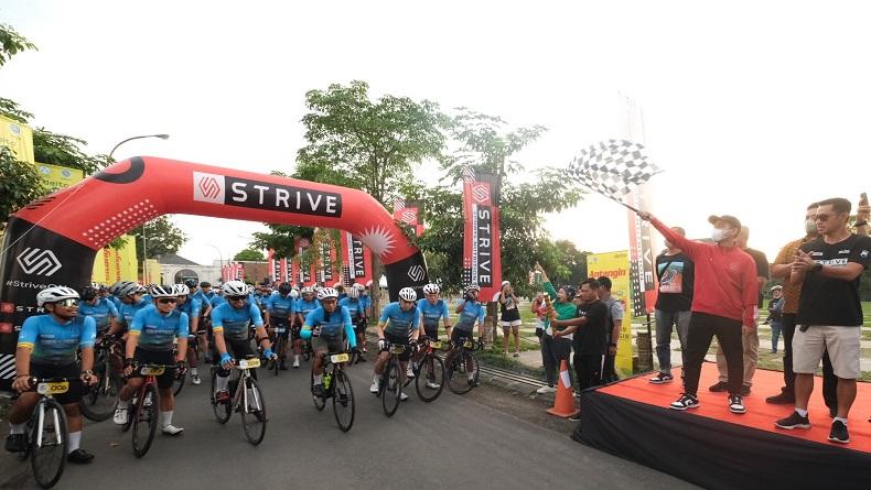 Lepas Peserta Strive Tour de Surakarta, Gibran: Saya Ingin Event Olahraga Bergeliat