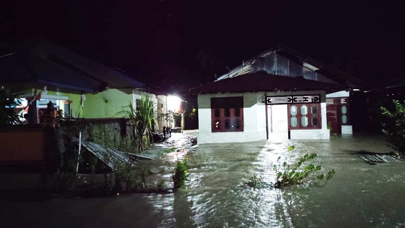 Curah Hujan Tinggi, 7 Desa di Bolaang Mongondow Selatan Terendam Banjir