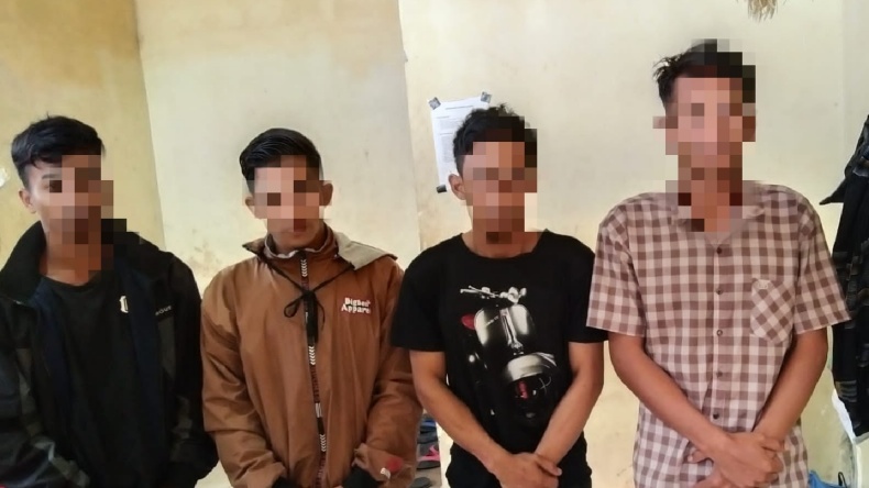 Curi Peralatan Proyek, 5 Pemuda di Bener Meriah Ditangkap Polisi