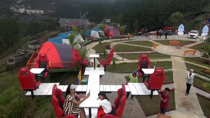 Sensasi Wisata Camping di Kaki Gunung Slamet, Menikmati Hawa Sejuk Diselimuti Kabut 