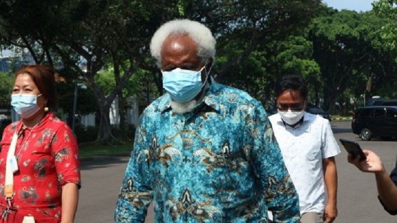 Ketua FKUB Papua Pendeta Lipiyus Biniluk Temui Presiden Jokowi, Bahas Apa?