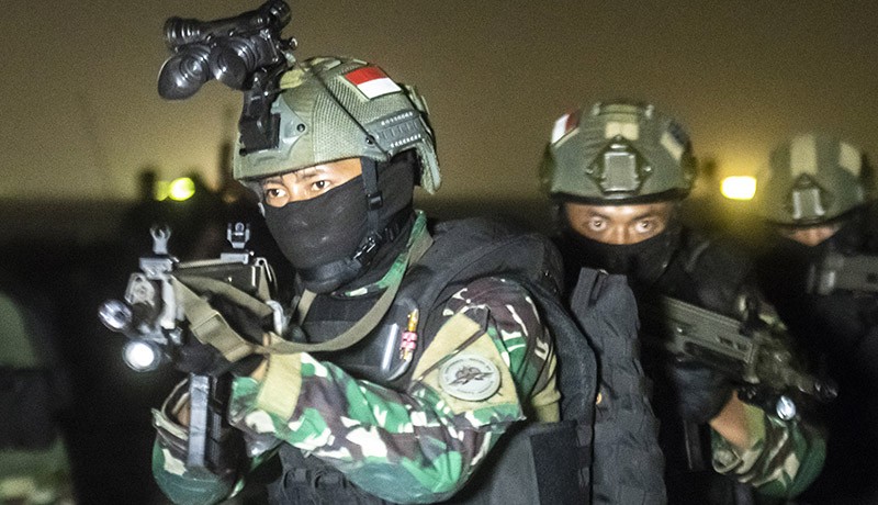 Pasukan Khusus TNI AL Kopaska-Marinir Latihan Tempur di Pulau Damar - Bagian 3