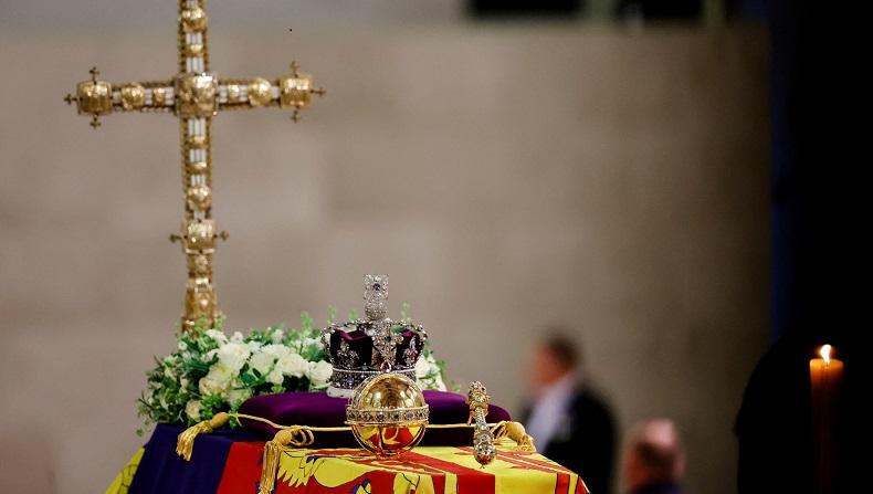 Urutan Prosesi Pemakaman Ratu Elizabeth, Ada 2 Menit Hening Cipta dan Pematahan Tongkat Jabatan