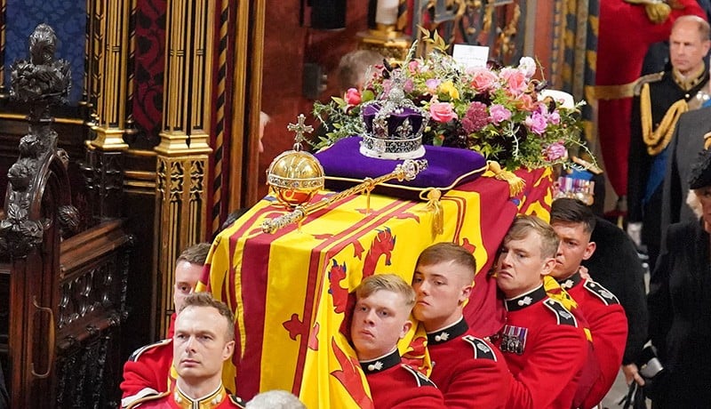 Foto-Foto Prosesi Pemakaman Ratu Elizabeth II, Disaksikan Jutaan Rakyat Inggris - Bagian 3