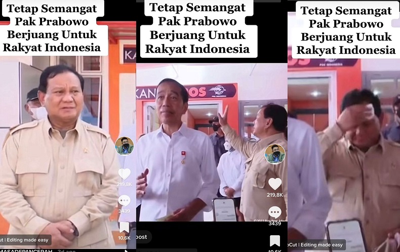 Viral Video Prabowo Setia di Sisi Jokowi, Warganet: Benar Kata Pak Gus Dur