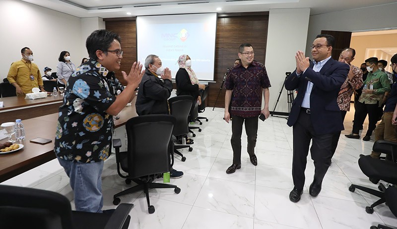 Momen Anies Baswedan Silaturahmi ke Redaksi MNC Group - Bagian 1