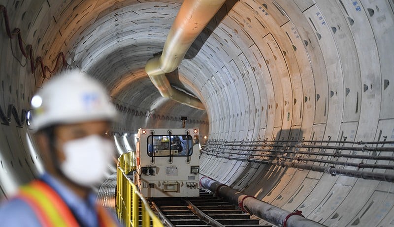 Progres Pembangunan MRT Jakarta Fase 2A Capai 43,01 Persen - Bagian 3