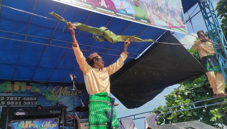 Melihat Tradisi Rebo Kasan, Ritual Tolak Bala Warga Pesisir Desa Air Nyatoh Bangka Barat
