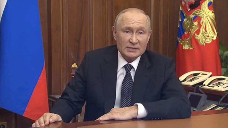 Putin Teken Dokumen Bergabungnya 4 Wilayah Ukraina Jumat Besok, Dilanjutkan Pesta 