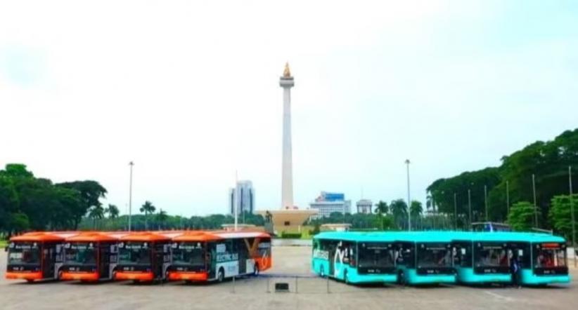 100 Bus Listrik Akan Lalu Lalang di Jakarta Akhir Tahun Ini