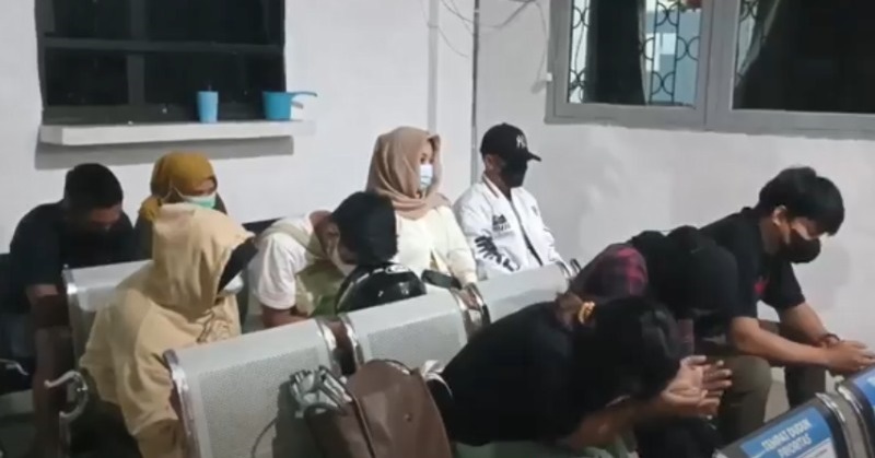 4 Pasangan Bukan Suami Istri dan 1 Diduga PSK Terjaring Razia Hotel dan Penginapan di Makassar