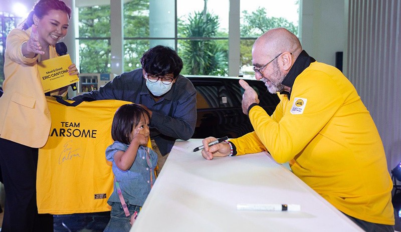 CARSOME Gelar Meet and Greet bersama Eric Cantona untuk Mitra dan Konsumen di Jakarta - Bagian 2