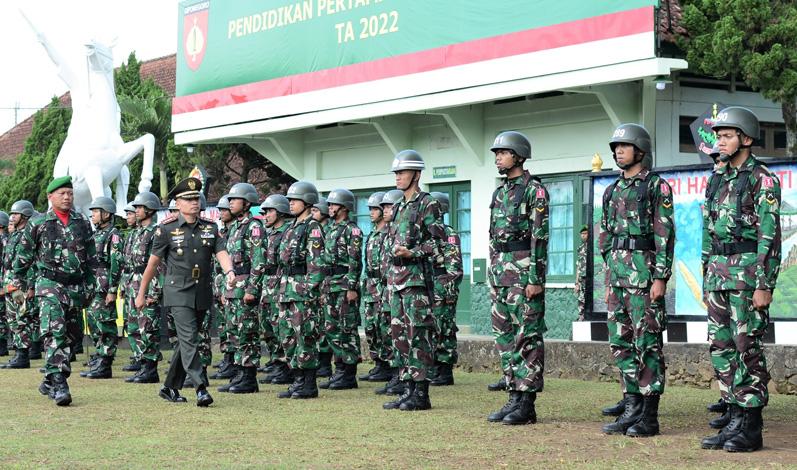 148 Siswa Ikuti Pendidikan Bintara TNI AD, Wadan Rindam: Siapkan Fisik dan Mental yang Kuat