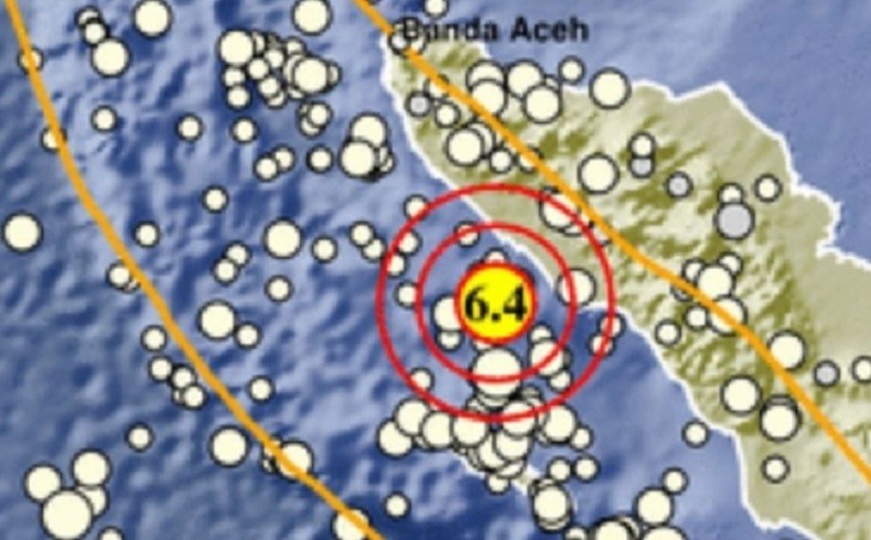 BMKG : Gempa M6,4 di Aceh akibat Aktivitas Subduksi Lempeng Indo Australia ke Lempeng Eurasia