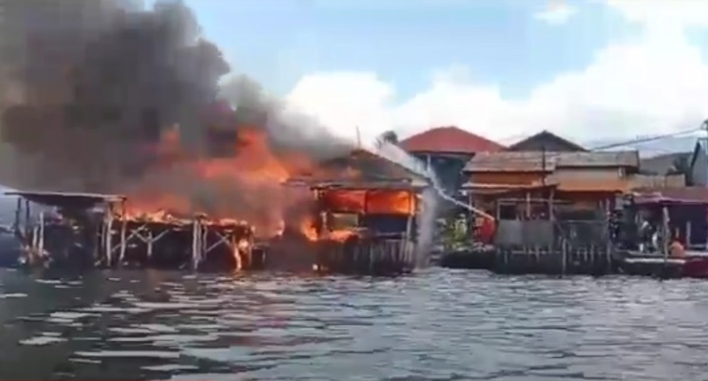 Kebakaran Hanguskan 8 Rumah di Luwu Timur, 45 Jiwa Kehilangan Tempat Tinggal