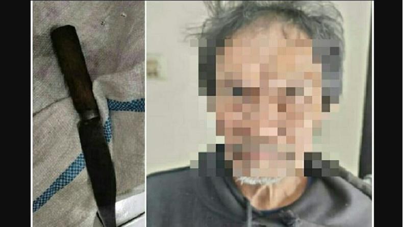 Aksi Brutal Pria Tua Pencuri HP di Bitung, Aksinya Dipergoki, Korbannya Ditikam