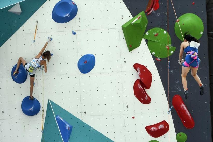 Atlet Korsel Seo Chaehyun Raih Posisi Pertama Kualifikasi Lead Putri Kejuaraan Dunia Panjat Tebing 2022  - Bagian 2