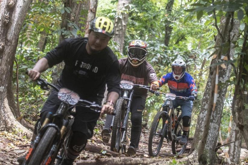 200 Peserta Ikuti Balap Sepeda MTB di Gunung Pinang Bike Park Cilegon - Bagian 1