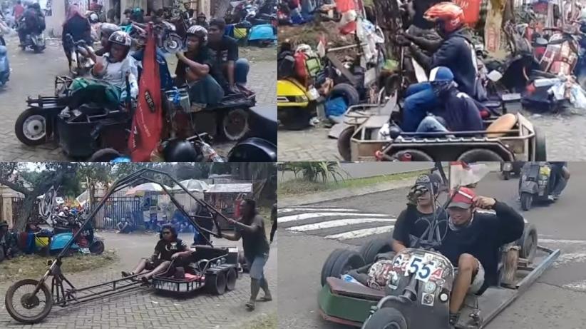 Touring ala Vespa Rat Bike Tidur di Jalanan Berhari-hari, Meski Kumuh Punya Solidaritas Tinggi
