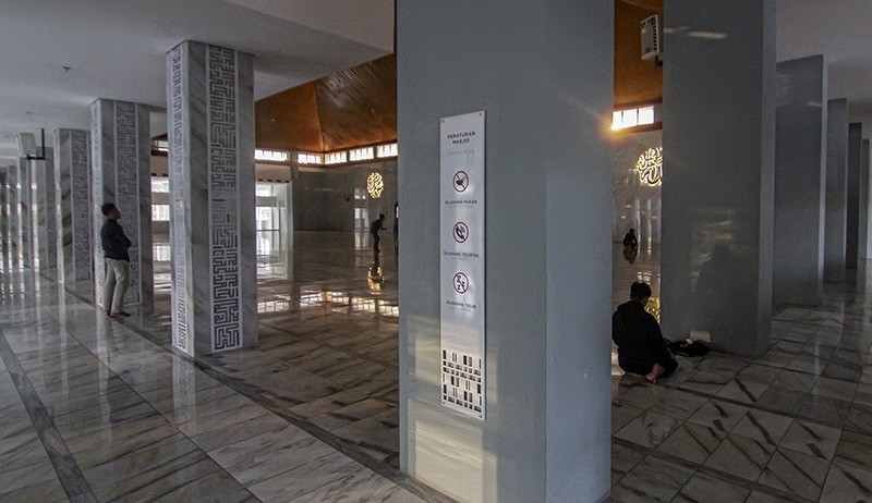 Sejuk, Ini Wajah Baru Masjid Baiturrahman Semarang usai Renovasi - Bagian 3