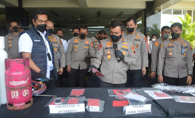 Operasi Sikat Jaran Candi, Polda Jateng Ungkap 418 Kasus Kriminalitas dengan 389 Tersangka 