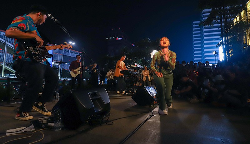 Penampilan Geisha Hibur Penonton Anjungan Sarinah - Bagian 1