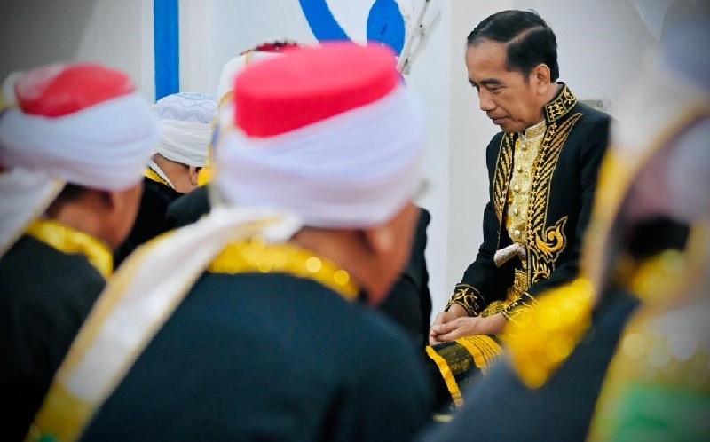 Presiden Jokowi Diberi Gelar La Ode Muhammad Lakina Bhawaangi yi Nusantara, Ini Maknanya