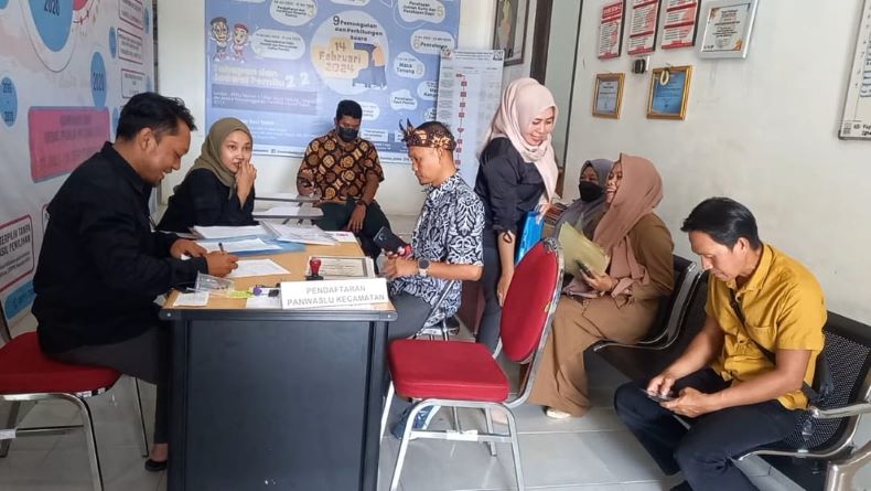 Jelang Pemilu 2024, Pendaftar Panwascam di Belitung Timur Meningkat