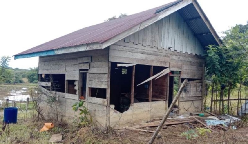 Gajah Liar Rusak Rumah dan Kebun Bikin Warga Nagan Raya Gerah, BPBD Turun Tangan