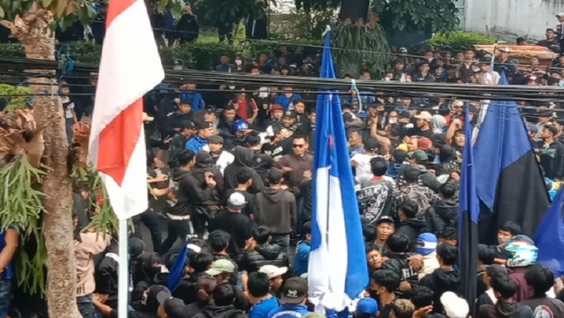 Copet Nekat Beraksi di Graha Persib Bandung, Babak Belur Dihajar Bobotoh