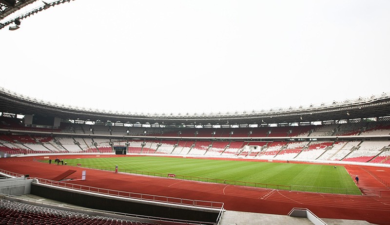 Perawatan Rumput Stadion Utama GBK Sambut Piala AFF 2022 - Piala Dunia U20 2023 - Bagian 4