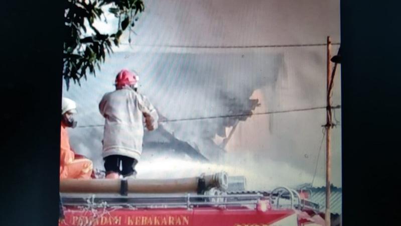  Rumah Warga di Sragen Ludes Terbakar, Kerugian Ditaksir Ratusan Juta Rupiah