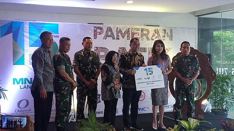 HUT MNC Land Ke-15, Oakwood Hotel dan One East & Penthouse Residences Gelar Vaksinasi serta Pameran Batik di Surabaya