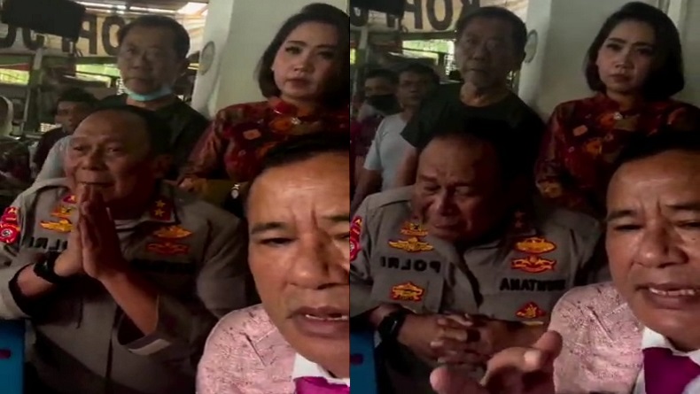 Haru, Kapolda Jabar Bersama Hotman Paris Temui Korban Pelecehan Ayah Tiri di Cirebon
