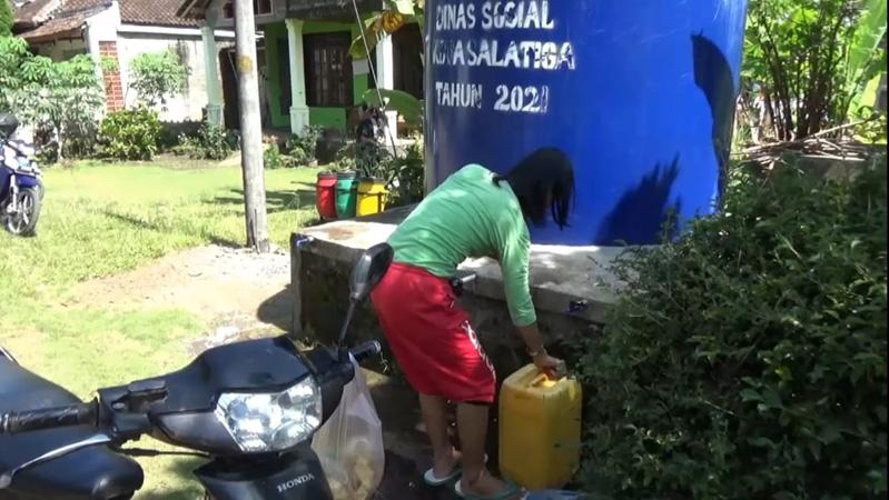  Salatiga Krisis Air Bersih, Warga Cari Air hingga ke Lereng Gunung Merbabu