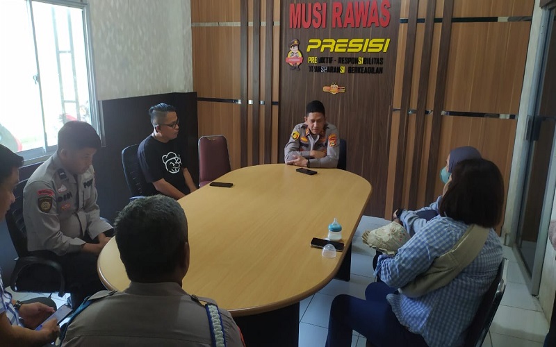  Perjuangkan Hak Anak, Mantan Istri Siri Aipda DN Datangi Polres Musi Rawas