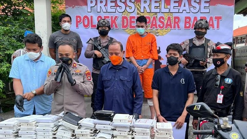 Pencuri Spesialis Router Internet di Denpasar Ditembak Polisi, Sudah Beraksi di 95 TKP
