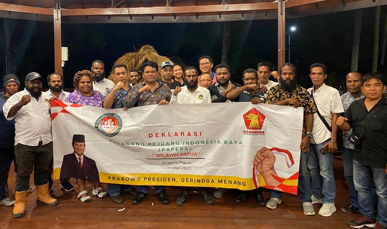 Dinilai Mampu Lanjutkan Pembangunan, Prabowo Didukung Komunitas Pedagang Papua Jadi Presiden