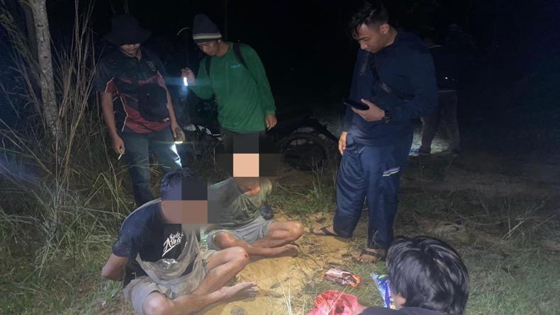 Dua Penambang Timah Ilegal di Bukit Menumbing Ditangkap Polisi
