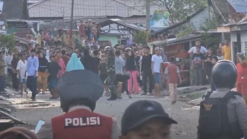 Tawuran Pecah di Medan Belawan, 1 Pemuda Luka di Kepala Kena Lemparan Batu