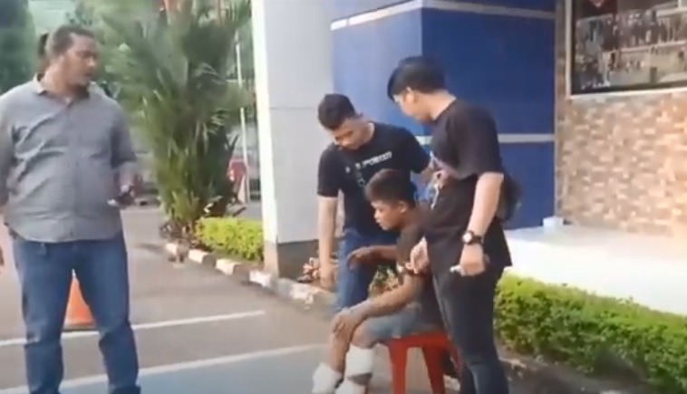 Rampok Driver Ojol, Pria di Palembang Ditangkap Polisi, Dihadiahi Timah Panas 
