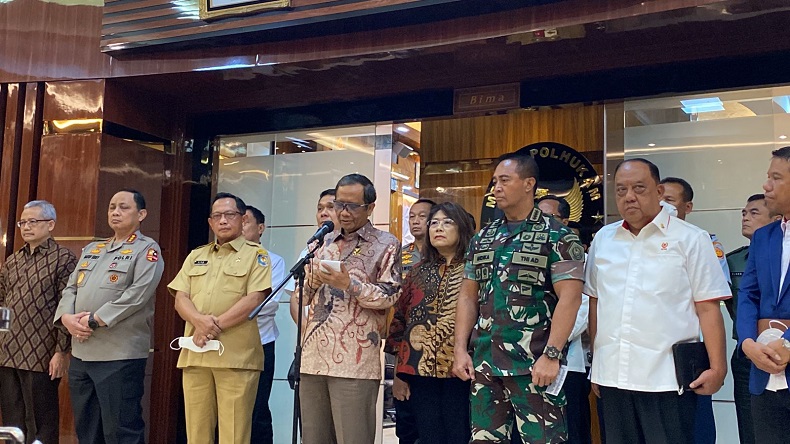 Anggota TNI Lakukan Kekerasan di Kanjuruhan, Mahfud Minta Panglima Bertindak Cepat
