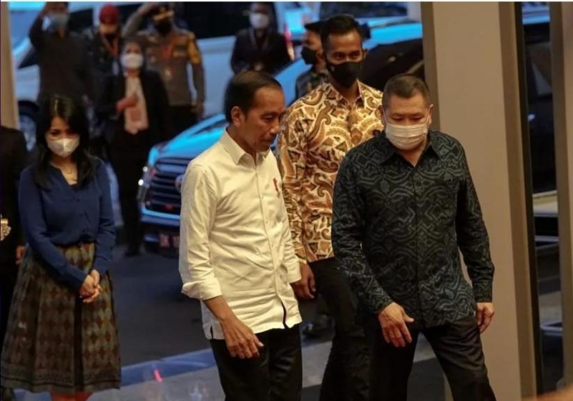 Hary Tanoe Sambut Presiden Jokowi dan Ibu Negara di Hotel Westin Bali 